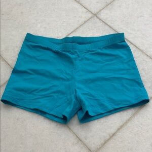 Body Wrappers Turquoise Shorts, MA